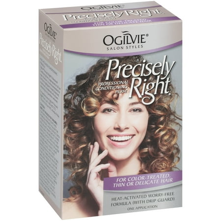 Ogilvie Salon Styles Professional Conditioning Perm For Color-Treated Thin Or Delicate Hair Precisely Right 1 Ct Box