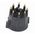thumbnail image 1 of MSD Ignition Distributor Cap 84333 With Wire Retainer; Bolt Down; HEI Style Posts; Black, 1 of 5