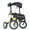 Modena Yellow, variant on Comodita Tipo All Terrain Rollator Walker with Double Fold Action, Pneumatic Tires, Modena Yellow