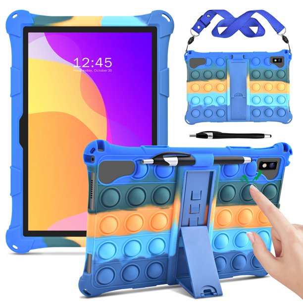 Funda de silicona DETUOSI para tableta VASTKING KingPad K10 Pro 10.1