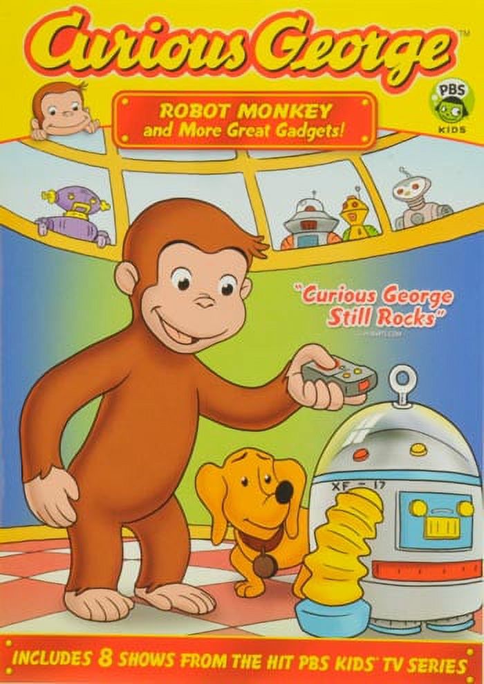 Curious George: Robot Monkey and More Great Gadgets! (DVD) - Walmart.com