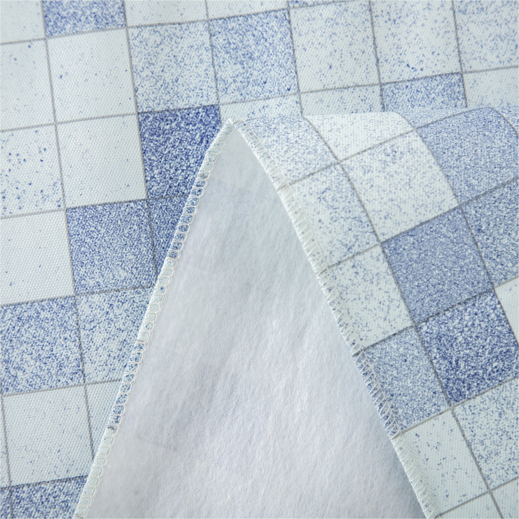 RAY STAR Checkered Tablecloth 60x84 inch Flannel Backing 100% Waterproof & Heavy Plastic Table Cover for Dining, Party, Farmhouse Dec.