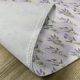 thumbnail image 5 of Ambesonne Lavender Place Mats Set of 4, Stripes and Flowers, Standard Size, Purple, 5 of 6