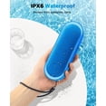 thumbnail image 2 of Altavoces Bluetooth LENRUE Impermeables Portátiles TWS 24h Azul, 2 of 6