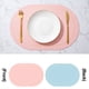 thumbnail image 3 of Chic PU Leather Placemats for Table Decoration 6Pcs Set in Various Colors, 3 of 11