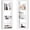 White, variant on Bookshelf with Storage Bins, 8-Cube Storage Organizer with Back Panels, Modern Wood Open Bookcase, Multifunctional Display Shelf for Living Room, Bedroom, Home Office, White