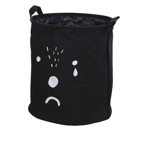 Cesto plegable para ropa sucia, cesta para la colada, organizador de almacenamiento de gran capacidad, juguetes para niños, artículos diversos, Almacenamiento y organización del hogar Negro/M Injueey HA082397-05