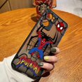 thumbnail image 3 of Funda de teléfono mate para OPPO RENO 8 8T 7Z 7 6Z 6 5 4 PRO PLUS 4G 5G Funda rígida Funda Coque Capa Funda Marvel Spider-Man Combo, 3 of 5