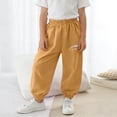 thumbnail image 4 of WRKEKC Pants for Girls Anti Mosquito Mid High Waist Loose Casual Jogger Summer Lightweight with Tie Dye 5-16 Years, 4 of 7