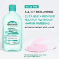 thumbnail image 3 of Garnier SkinActive Micellar Cleansing Water All in 1 Hyaluronic Acid Replump Makeup Remover, Face Cleanser, 23.7 fl oz, 3 of 9