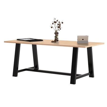 Pemberly Row 3 x 7 FT Conference Table in Maple - Standard Height