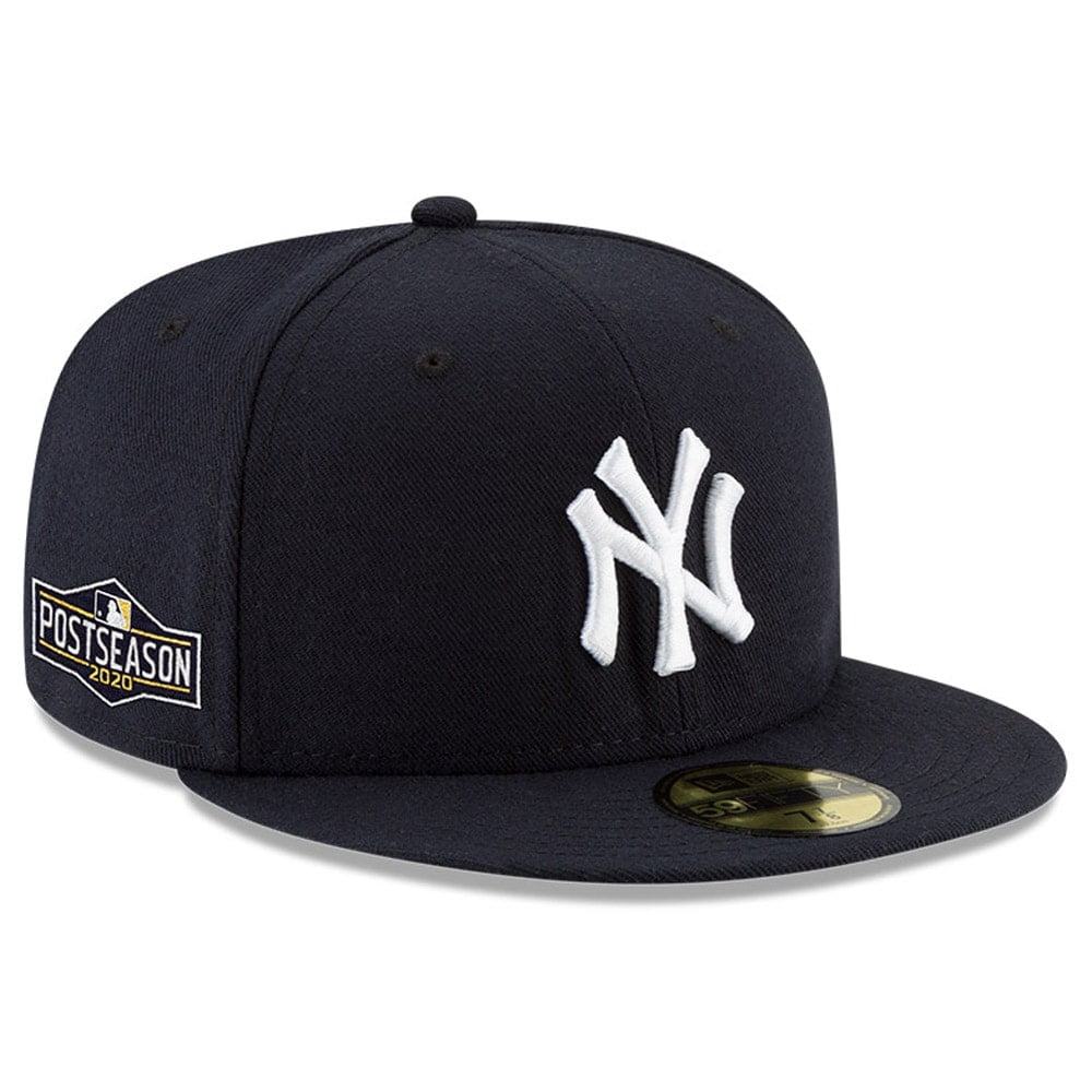 New York Yankees New Era Postseason Side Patch 59fifty Fitted Hat Navy Walmart Com