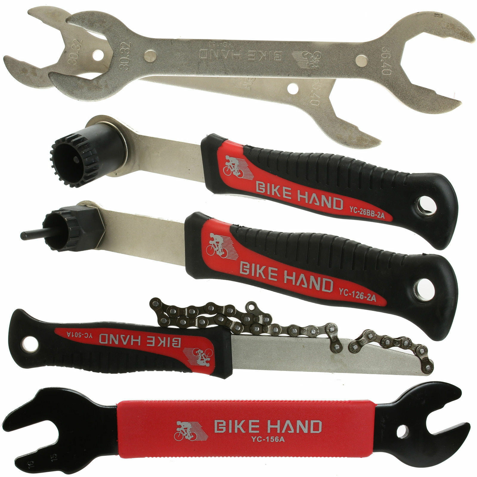 Bike Bicycle Repair Maintenance Tool Kit 18pcs Wrench Spaner BIKEHAND YC-728