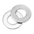 thumbnail image 1 of 25 Pcs M12 304 Acier Inoxydable Rondelles Plates Entretoises 12mm ID 26mm OD 2mm Épais, Argent, 1 of 6