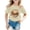 00-Beige#8, variant on Kiijoy Toddler Girls Graphic Tee Short Sleeve Crew Neck T-Shirt Top, Beige, Sizes 1-2