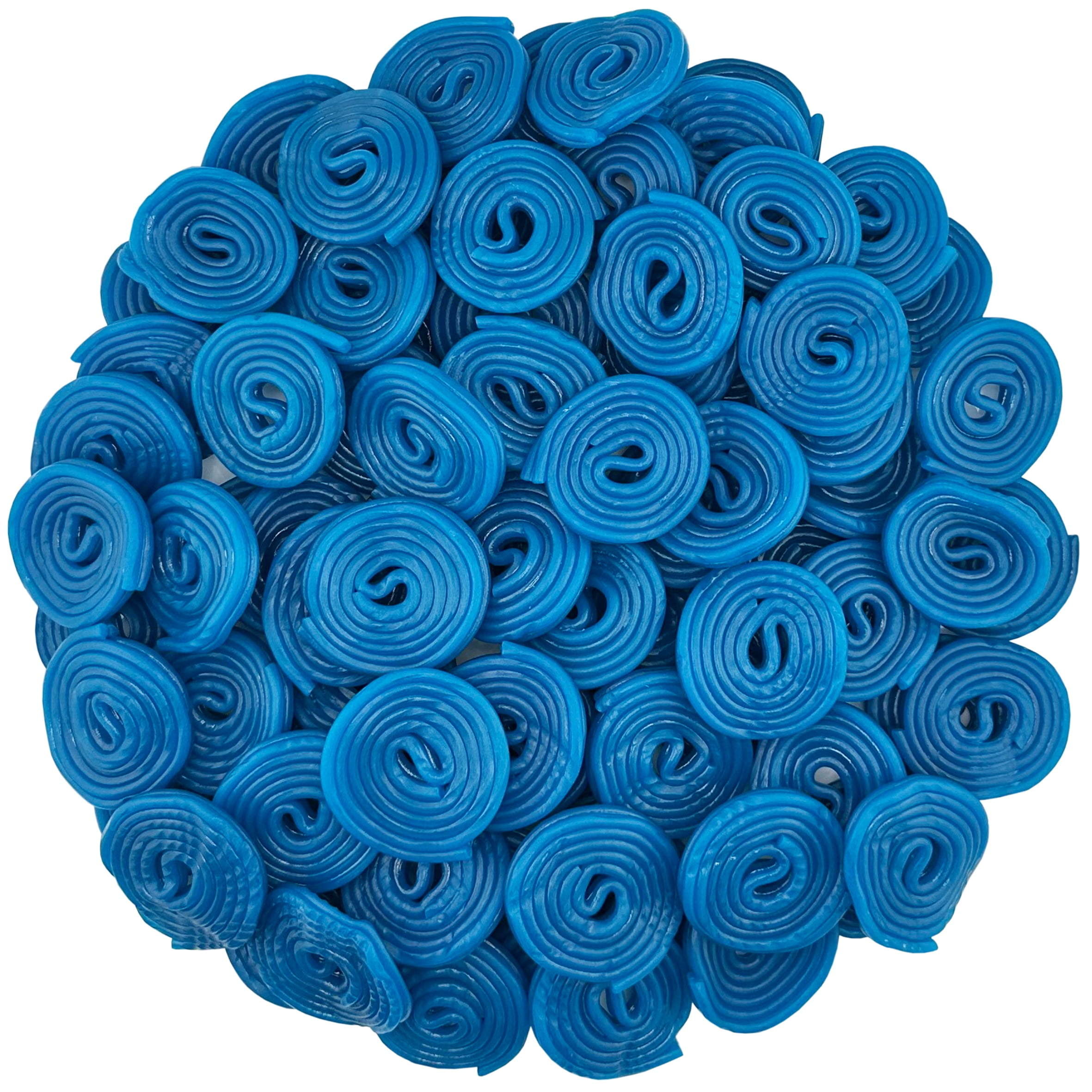 FirstChoiceCandy Licorice Wheels Gummy Candy (Blue Raspberry, 5 Pound)