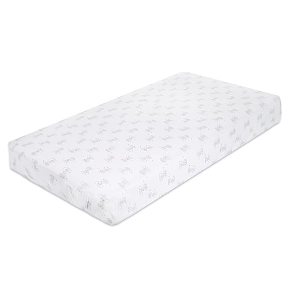aden anais essentials crib sheet, safari babes- elephant