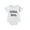 White, variant on Toddler Little Bro Newborn Outfit for Boys Little Bro Baby Boy Romper Bodysuit White 6-12 Months