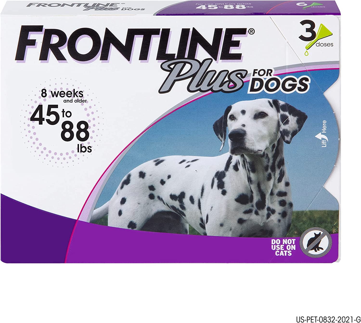 FRONTLINE Plus Flea and Tick Treatment for Dogs Jordan Ubuy