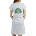 thumbnail image 2 of CafePress - Peacock Front And Back Women'S Nightshirt - Women's Nightshirt, 2 of 5