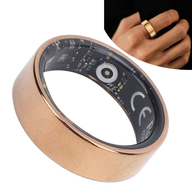 Smart Ring Fitness Tracker Multiple Sports Modes Sleep Monitoring IP68 Rating 5.0 Activity Tracker Ring