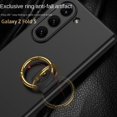 thumbnail image 2 of For Samsung Galaxy Z Fold 5 Phone Case With Metal Ring Kickstand,Ultra-Thin And Full Body Protection Shockproof Case For Samsung Galaxy Z Fold 5,Business/Fashion., 2 of 4