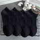 thumbnail image 3 of Calcetines tobilleros atléticos para correr Calcetines deportivos de corte bajo para hombres y mujeres (6 pares) 3 PCS Negro + 3 PCS Blanco ShuxiuWang 9024715156419, 3 of 4