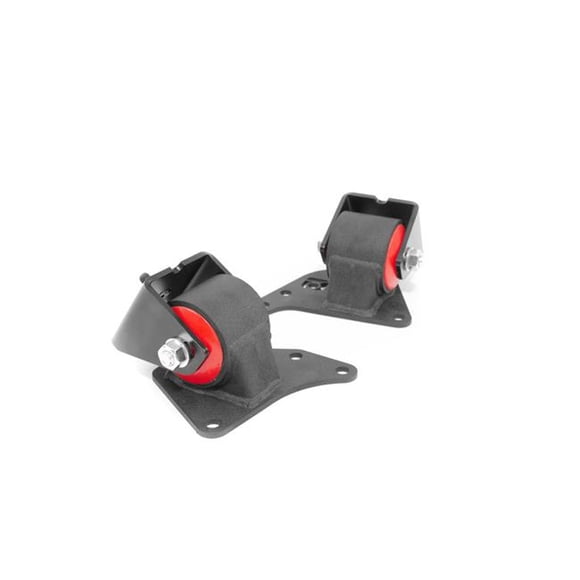 Steel Replacement Mounts with 75A Bushings Kit for 1999-2000 Mazda Miata NB 1.8L, Black