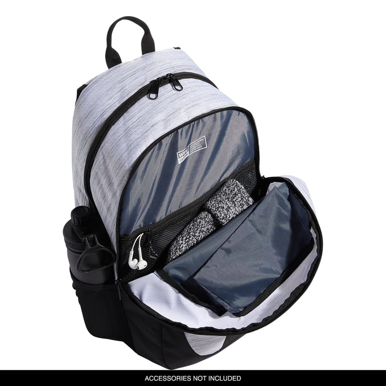 Adidas Foundation V Backpack-Jersey Grey/Black-NWT adidas Foundation V Onix Jersey/Black Unisex Backpack  main image 4