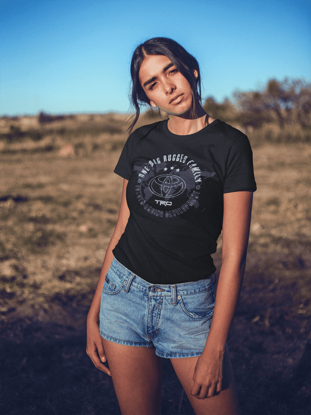 Toyota T-shirt-One Big Rugged Family