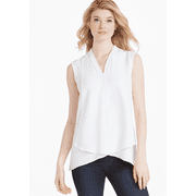 NIC+ZOE Women's White Essential Tank Top, Large