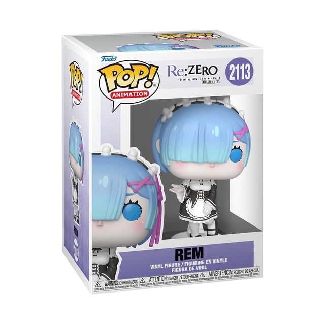 Figura de vinilo Funko Pop Rem de Re:Zero variante Chase 9,5 cm