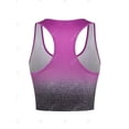 thumbnail image 2 of Tallo más grande Ombre Color Racerback Cult Top Rosegal Sujetadores deportivos, 2 of 5