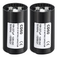 thumbnail image 1 of Uxcell Motor Start Capacitor 189-227uF/Mfd 125V 50/60Hz CD60 Run Capacitor 2 Pack, 1 of 5