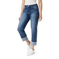 thumbnail image 3 of Angels Forever Young Women's Signature Straight 26" Crop Jeans, 3 of 4