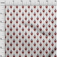 thumbnail image 3 of oneOone Cotton Cambric Red Fabric Ikat Sewing Fabric By The Yard Printed Diy Clothing Sewing Supplies 56 Inch Wide, 3 of 6