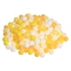 thumbnail image 1 of Uxcell 200-Pack Pom Poms para Manualidades, 0.59" (15mm) Poliéster Serie Amarilla Suave y Esponjosa Bolas de Pompones Multicolores, 1 of 7