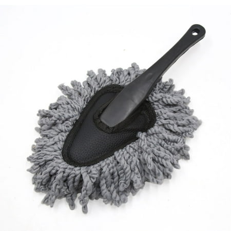 - Portable Microfiber Scratch Free Car Washing Clean Brush for Dust Gray Purple