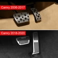 thumbnail image 4 of Cubierta de pedales de freno de combustible para coche, accesorios para Toyota Camry 40, 50, 70, XV70, 2006, 2015, 2017, 2018, 2019, 2020, 2021, 2022, 2023, 2024, 4 of 5