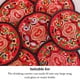 thumbnail image 4 of Cateissary Drinks Coasters Teacup Mat Portable Embroidered Pad Room Insulation Living Pads Decoration Friends Table Housewarming Type1 NO1, 4 of 6