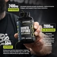 thumbnail image 5 of NutraBio Growth Peptides |Muscle Accelerator with DiLeucine & PeptiStrong | Peptides for Muscle Growth Men & Women- 28 Servings- 196 Capsules, 5 of 9