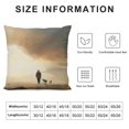 thumbnail image 5 of JEUXUS Short Plush Scripture Religious Jesus Art Pictures Pillowcase White, 5 of 5