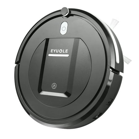 Eyugle Robot Vacuum Cleaner Sweeping Machine 500Pa Suction 3 Cleaning Mode 5Cm A Black