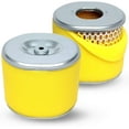 thumbnail image 1 of 2 Pack 17210-ZE2-505 Air Filter, Professional Air Filter Fit for Honda GX240 8HP GX270 9HP Engine, Replace 17210-ZE2-515 17210-ZE2-822 Air Filter, 1 of 6