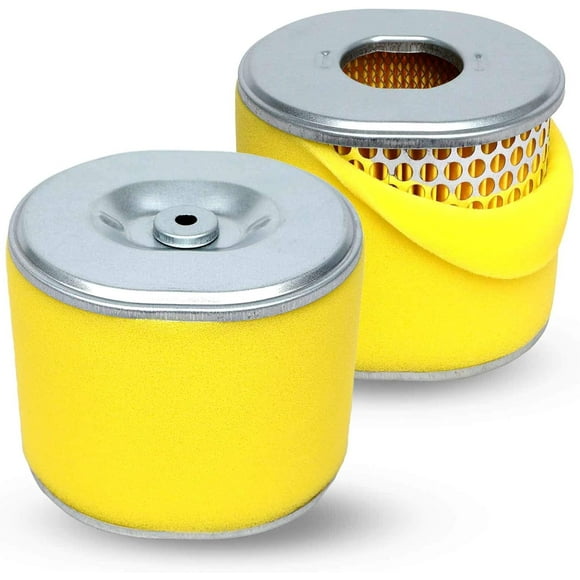 2 Pack 17210-ZE2-505 Air Filter, Professional Air Filter Fit for Honda GX240 8HP GX270 9HP Engine, Replace 17210-ZE2-515 17210-ZE2-822 Air Filter