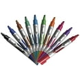 thumbnail image 2 of BIC Intensity Advanced Dry Erase Low Odor Marker, Tank, Chisel Tip, Assorted Colors, Set of 12, 2 of 10