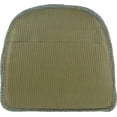 thumbnail image 5 of The Gripper Non Slip Chair Cushions, Soft & Comfortable Seat Pad, for Kitchen, Dining or Office, 4 Count, Celadon, 5 of 6