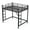 Black-b, variant on Aukfa Heavy Duty Full Size Metal Loft Bed for Kids, Teens and Adults, Space-Saving, Black