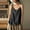 B199 Black short sleeve shirts for women clearance under $5, variant on Women Tops under $5! Cagogo Cotton Linen Camisole Tank Top for Womens Spaghetti Strap V Neck Blouses Loose Casual Sleeveless Dress Shirts Blouses Going Out Camis
