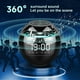 thumbnail image 2 of Clock Radio, Digital Bedside Alarm Clock, Digital Clock, Portable Bluetooth Speakers, FM Clock Radio, 2 of 3